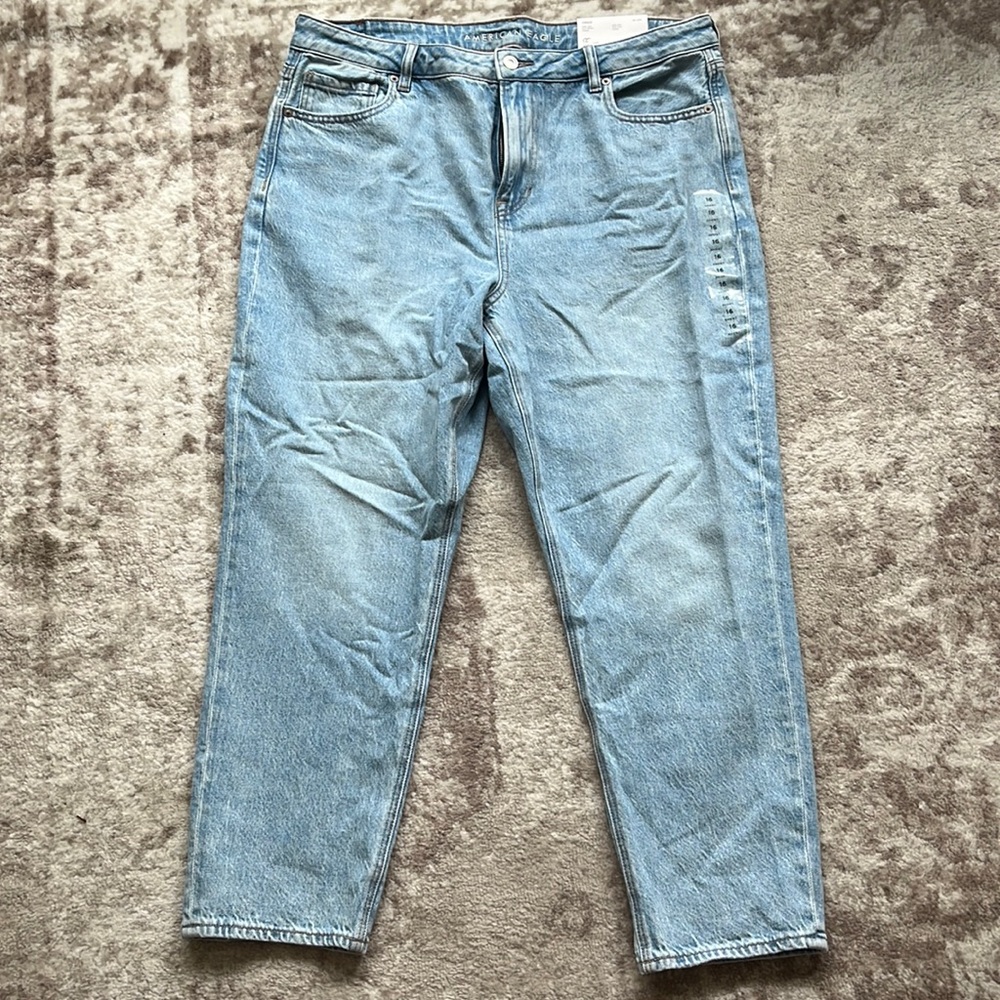 Size 16 mom jeans short